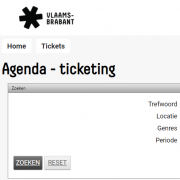 Ticketing bij de provincie Vlaams-Brabant